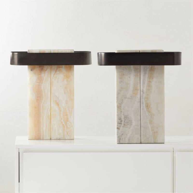 Lastra White Onyx Table Lamp - image 5 of 10