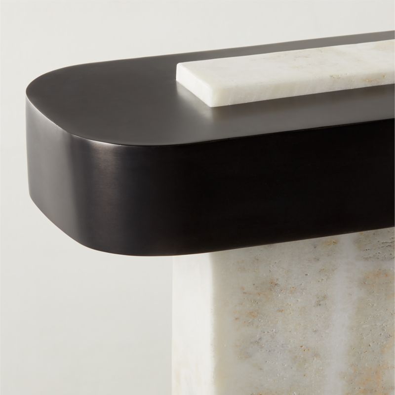 Lastra White Onyx Table Lamp - image 3 of 10