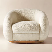 Senza White Glass Table Lamp