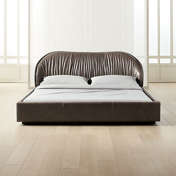 Leather Bedroom Furniture Cb2, Leather Bedroom Sets King