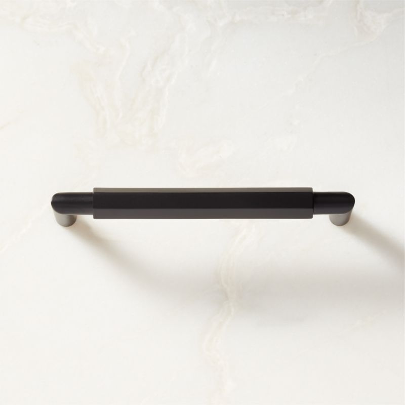 Lavau Black Metal Cabinet Handle 5" - image 0 of 5