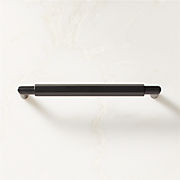 Lavau Black Metal Cabinet Handle 4"