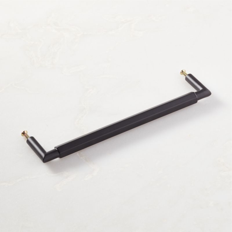 Lavau Black Metal Cabinet Handle 8" - image 4 of 5