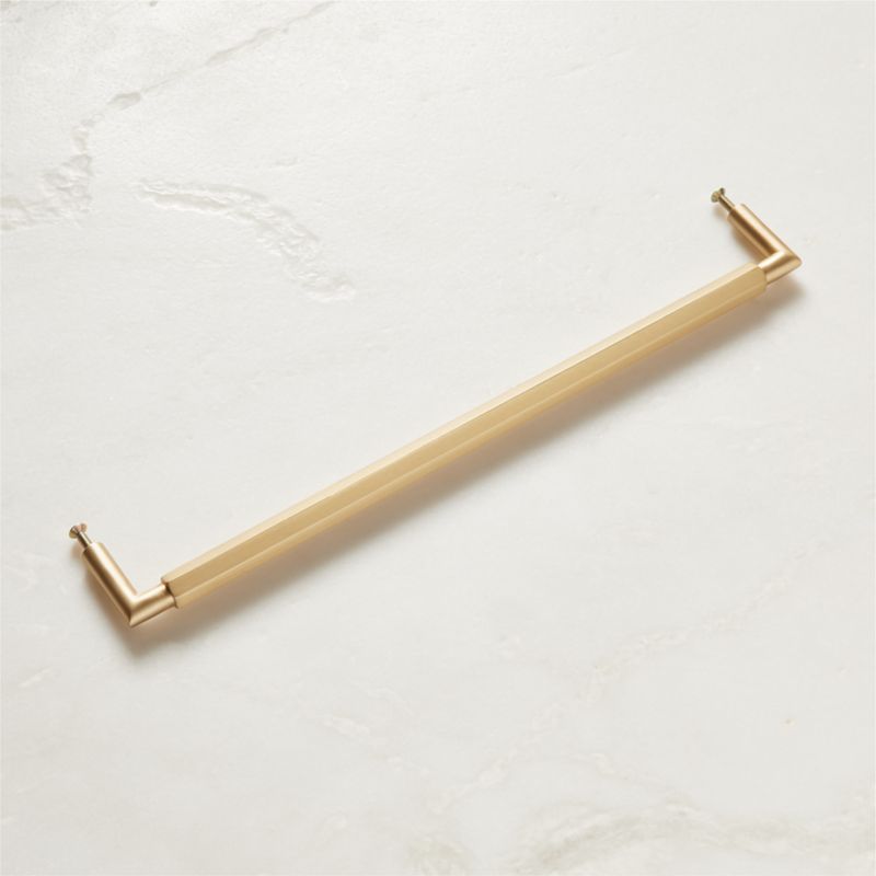 Lavau Brushed Brass Handle 12" - image 3 of 4