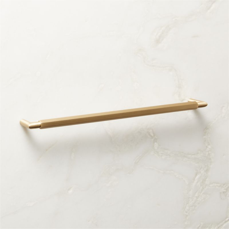 Lavau Brushed Brass Handle 12" - image 2 of 4