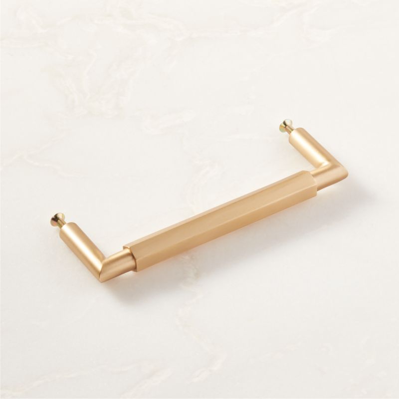 Lavau Brushed Brass Handle 5" - image 4 of 5