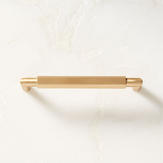 Lavau Brushed Brass Handle 5"