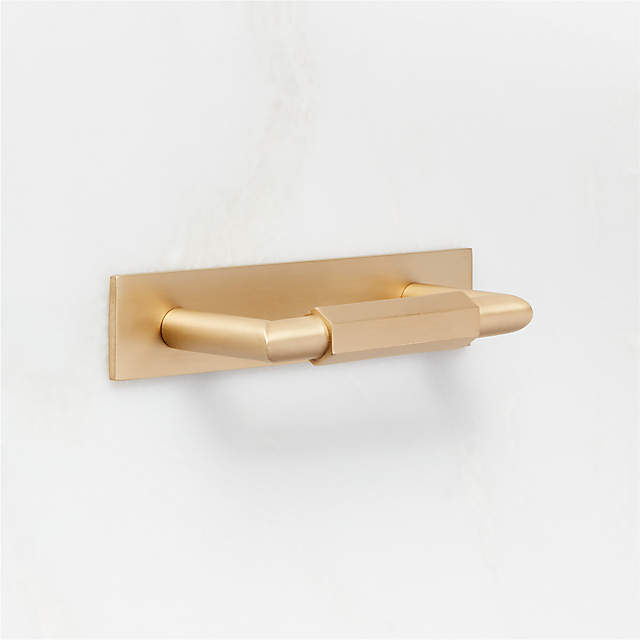 30Pack Brushed Brass Kitchen Cabinet Handles 96mm 3-3/4 Hole