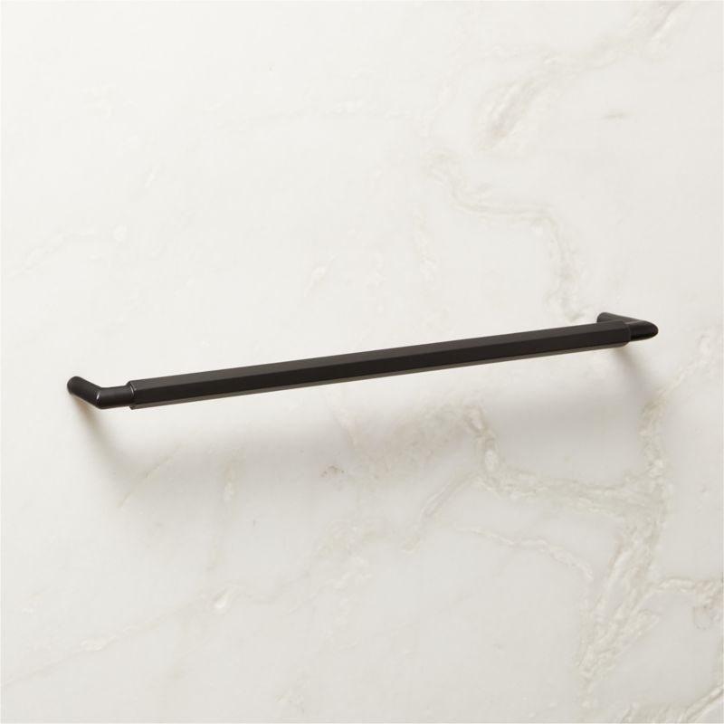 Lavau Black Metal Cabinet Handle 12" - image 2 of 4