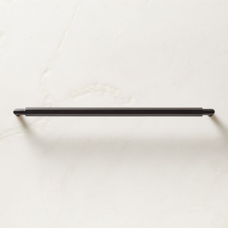 Lavau Black Metal Cabinet Handle 12" - image 0 of 4