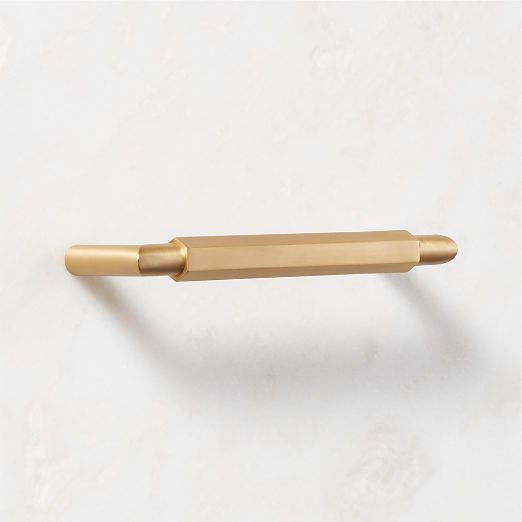 Lavau Brushed Brass Handle 5"