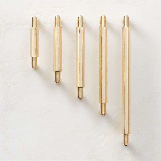 Modern Brass Cabinet Hardware: Brass Gold Cabinet Pulls, Knobs ...