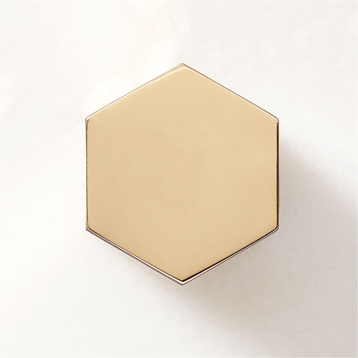 Lavau Unlacquered Brass Knob 1''