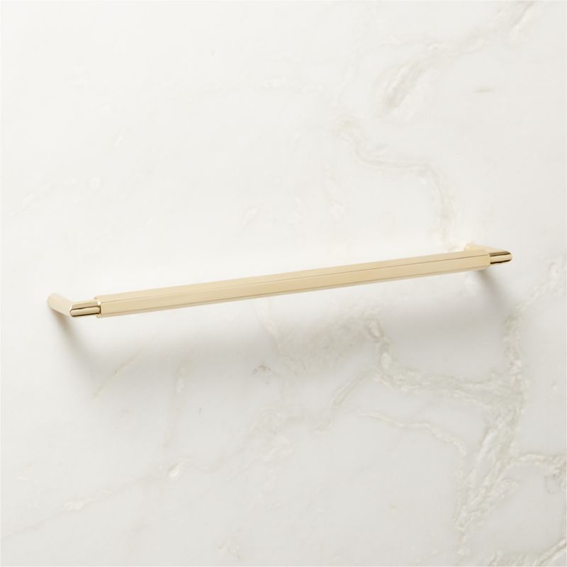 Lavau Unlacquered Brass Handle 12" - image 2 of 6