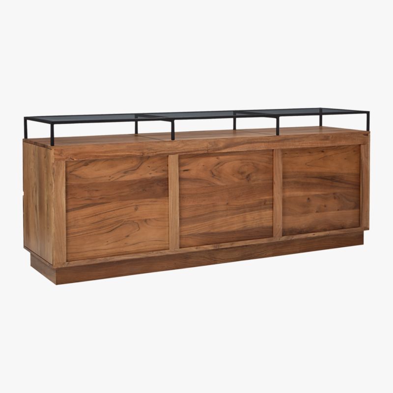 Lawson 6-Drawer Wood Dresser with Glass Top - image 8 of 13