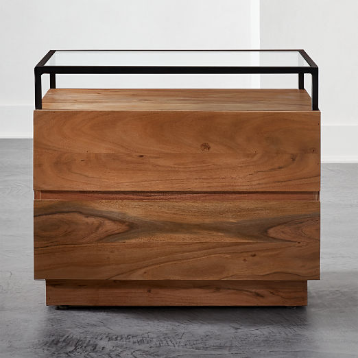Black Nightstands CB2