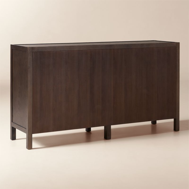 Layton 70" Dark Oak 6-Drawer Dresser - image 5 of 9