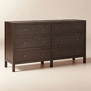 dresser black brown IKEA HEMNES 8-drawer dresser, black-brown, 63x37 3/4