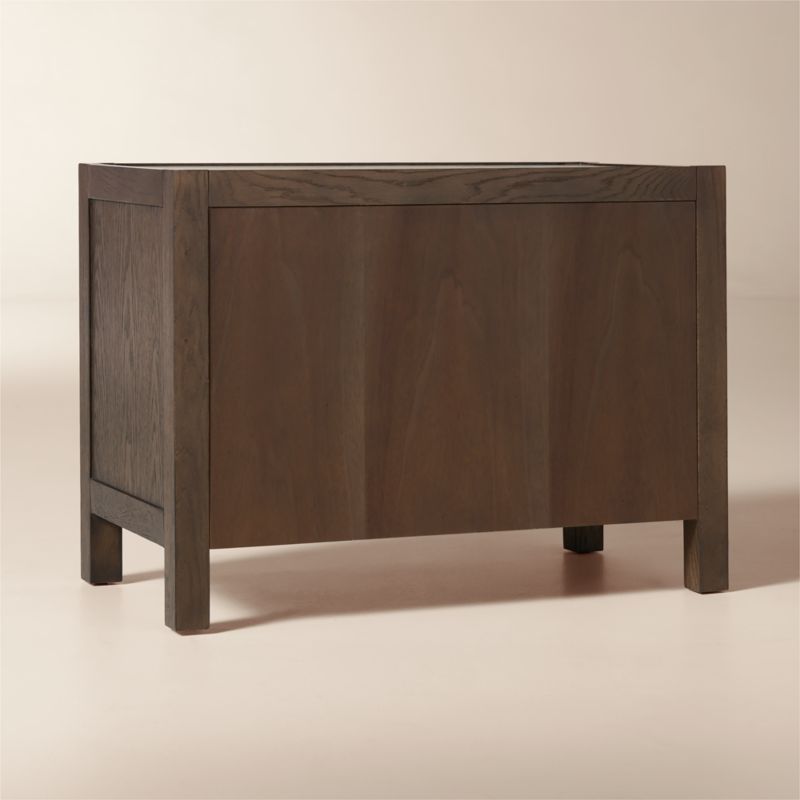 Layton 30" Dark Oak 2-Drawer Nightstand - image 5 of 8