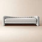 Corroy 78.25" Natural Linen Sleeper Sofa