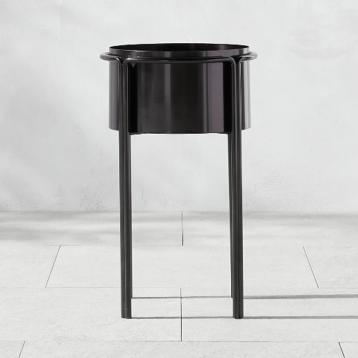 Modern Metal Planters CB2 Canada