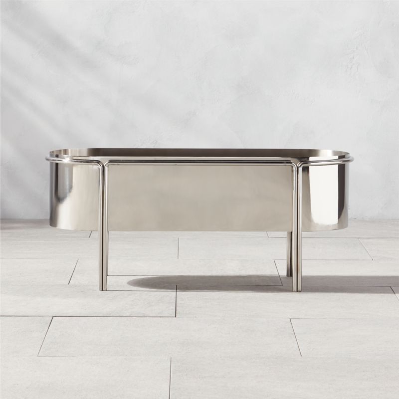 View Lazo StaiLazo Stainless Steel Indoor/Outdoor Raised Planter Lownless Steel Indoor/Outdoor Raised Planter Low details