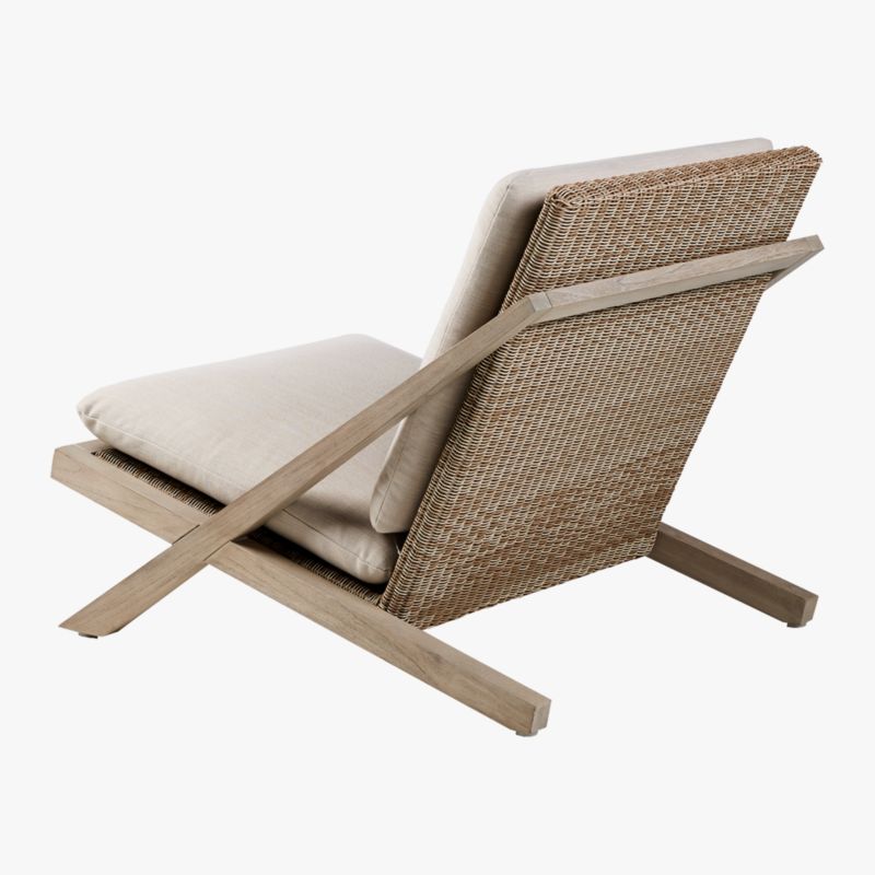 Lecco Teak Outdoor Chair - image 9 of 14