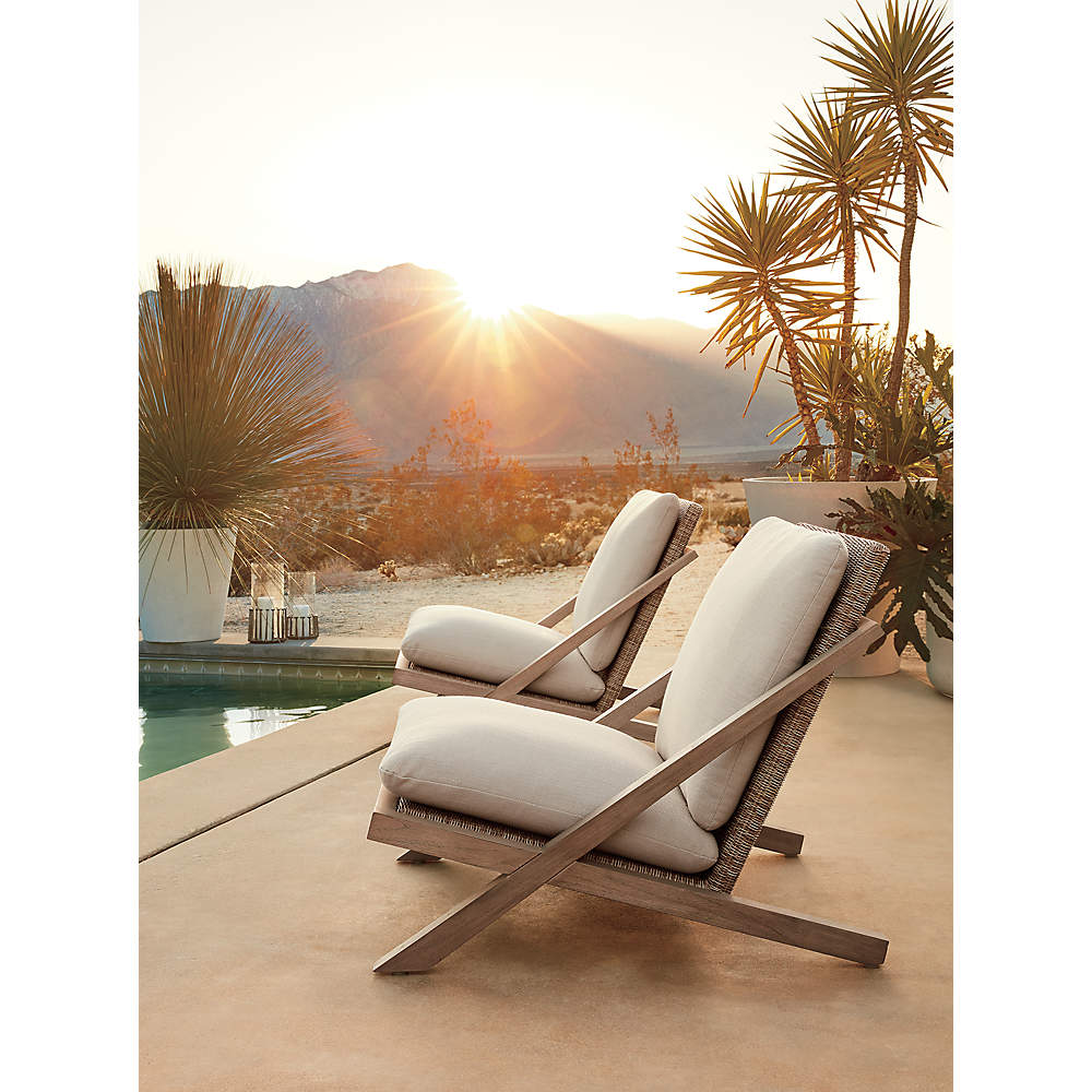 Lecco teak clearance outdoor chair