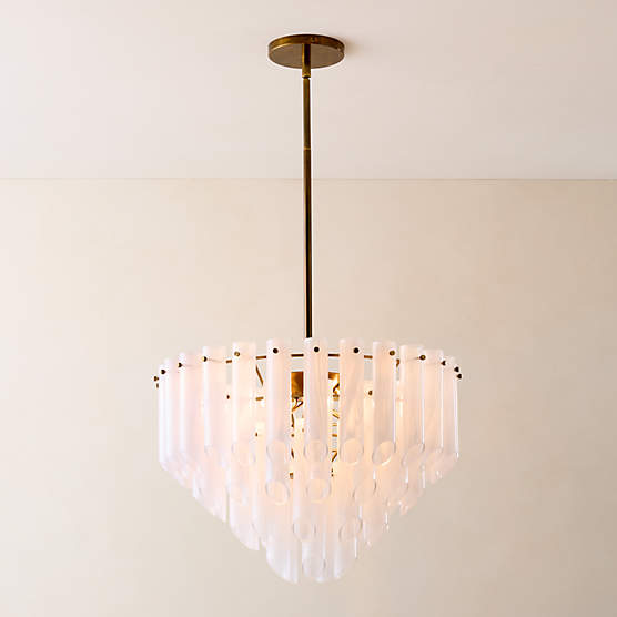 Lecko Milky Glass Pendant Light