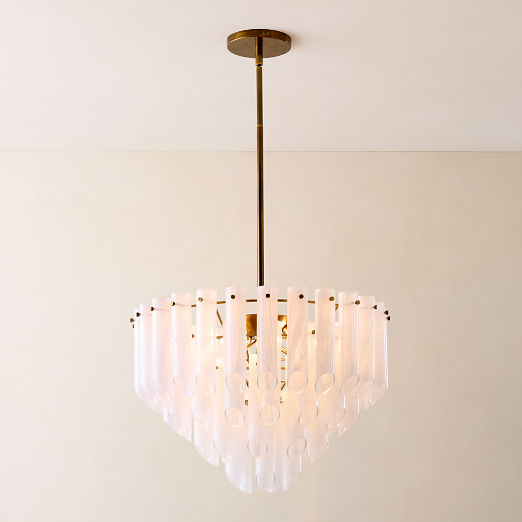 Lecko Milky Glass Pendant Light