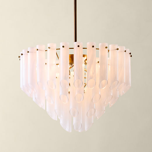 Lecko Milky Glass Pendant Light