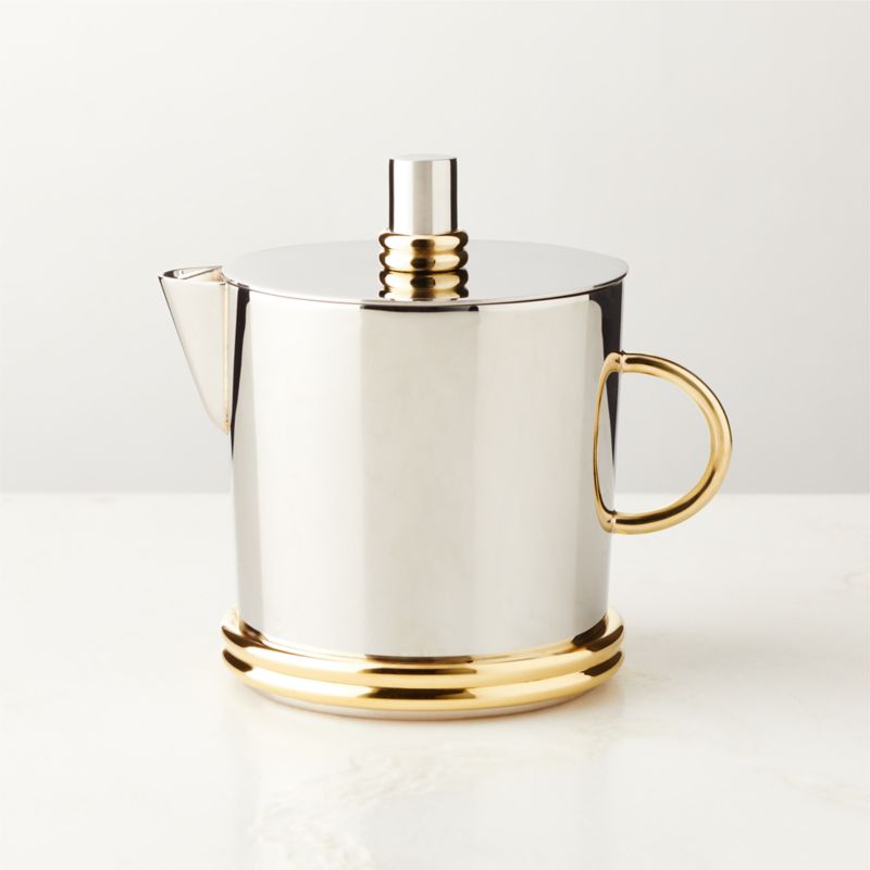 CB2 - January Catalog 2019 - Brew Enamel Teapot