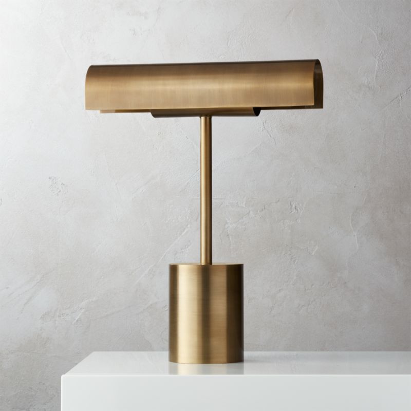 bronze lamp