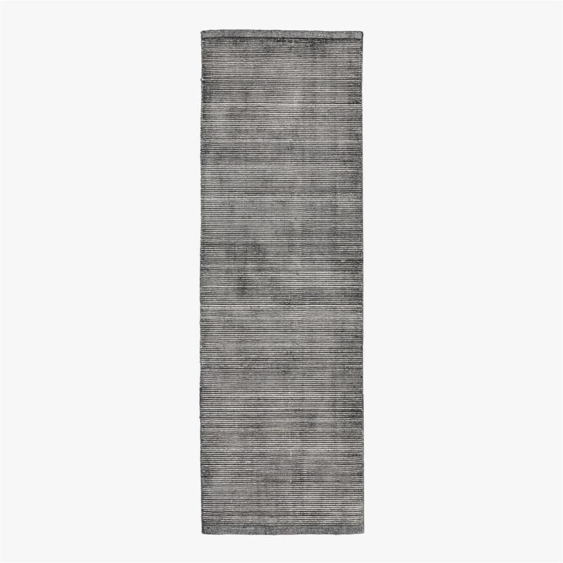 Maris Handwoven Black Jute Runner Rug 2.5'X8' - image 0 of 3