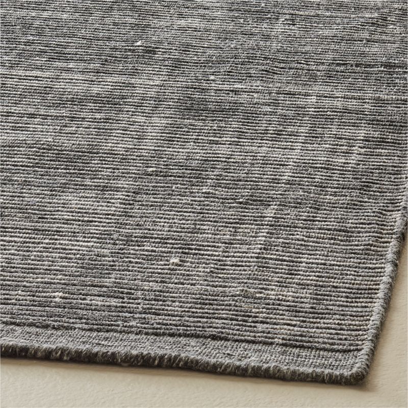 Leera Handloomed Black Performance Area Rug 5'X8' - image 2 of 4