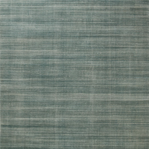 Leera Handloomed Dark Green Performance Rug Swatch 12"x12"