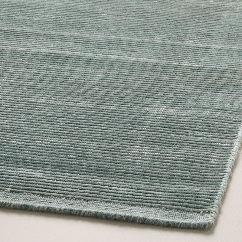 Leera Handloomed Dark Green Performance Runner Rug 2.5'x8' - image 1 of 3