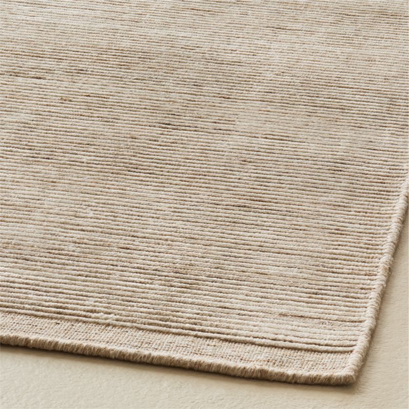 Leera Handloomed Warm White Performance Area Rug 5'X8' - image 2 of 4