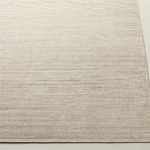 Leera Handloomed Warm White Performance Area Rug 8'X10'