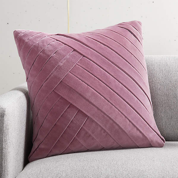 lilac pillow
