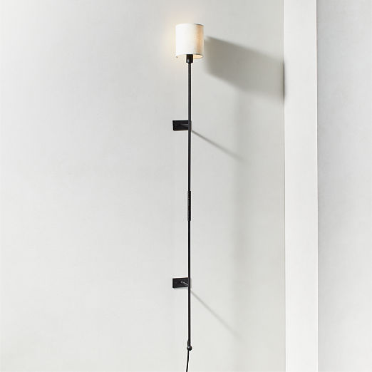Modern Black Wall Sconces CB2