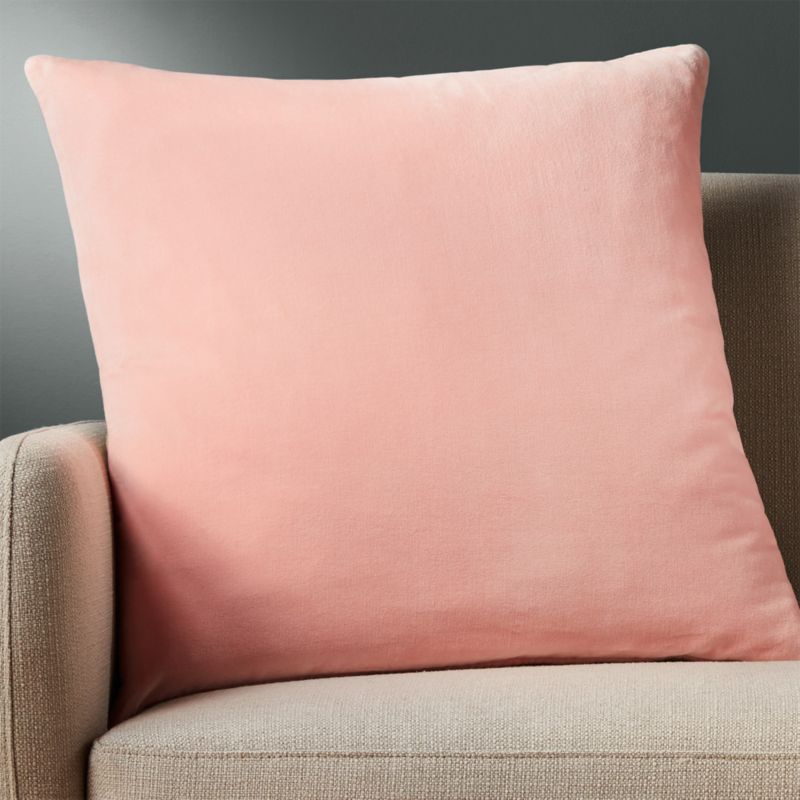 blush pink throw and cushions