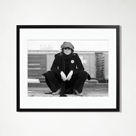 'Lennon in Westside' Photographic Print in Black Frame 25"x21"