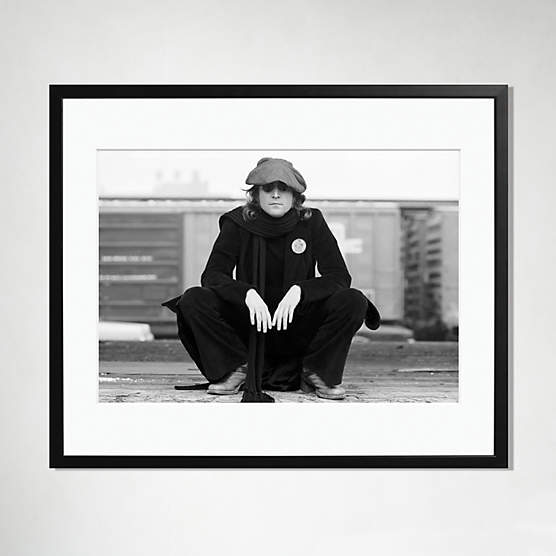 Lennon in Westside' Photographic Print in Black Frame 27.75"X38.75"