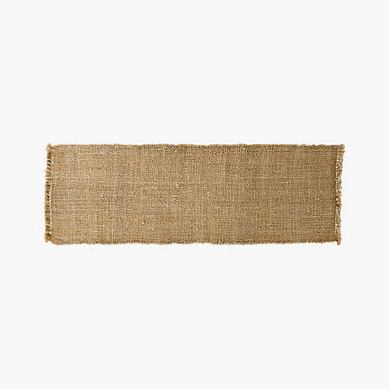 Leno Handwoven Natural Jute Runner Rug 2.5'x8'