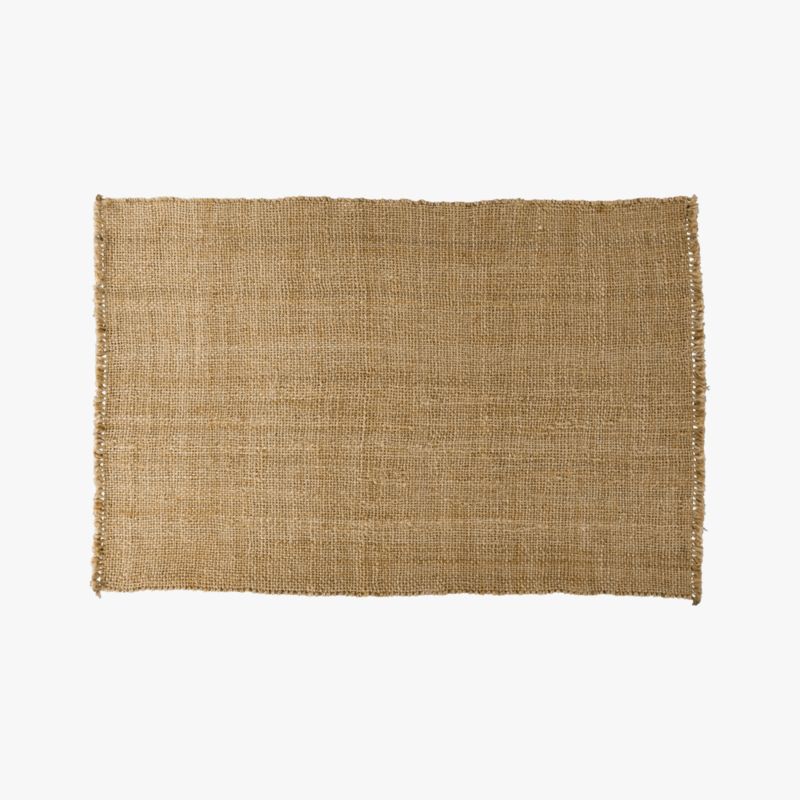 Leno Natural Handwoven Jute Area Rug 5'x8' - image 0 of 7