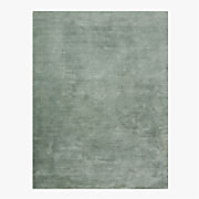 Leonore Handloomed Faded Teal Wool Area Rug 8'x10'