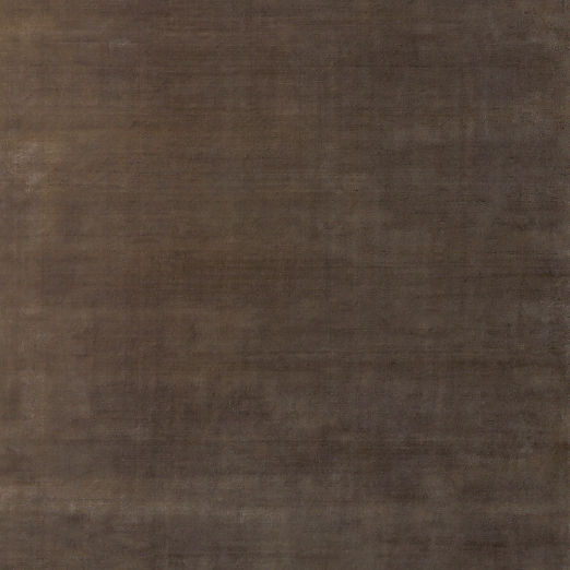 Leonore Handloomed Sepia Brown Wool Rug Swatch 12"x12"