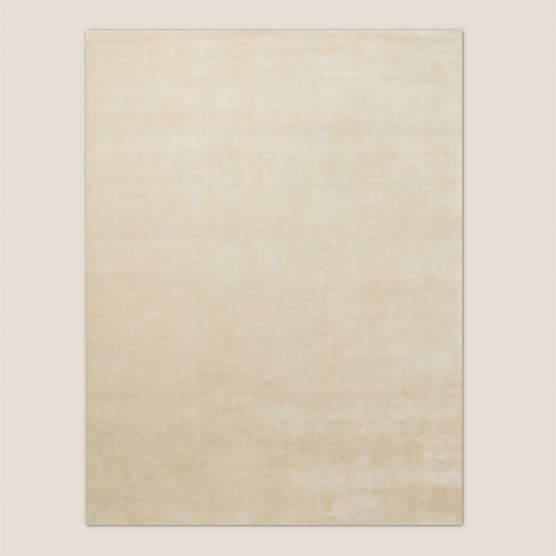 Leonore Handloomed Warm White Wool Area Rug 8'x10'