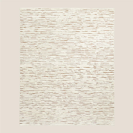 Levit Hand-Knotted Neutral New Zealand Wool Area Rug 8'x10'